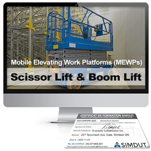 MEWP Online Training - ENGLISH